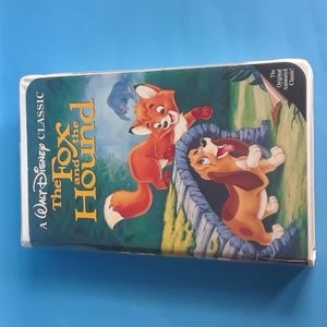 Black Diamond Collection Disney 1990s The Fox and the Hound VHS